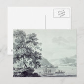 湖の景色 ポストカード (正面/裏面)