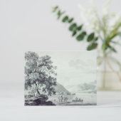 湖の景色 ポストカード (スタンド正面)