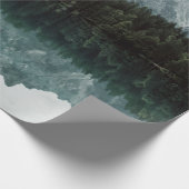 湖の木々に映る光 ラッピングペーパー (角)