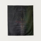 湖の木の風景 タペストリー (正面)