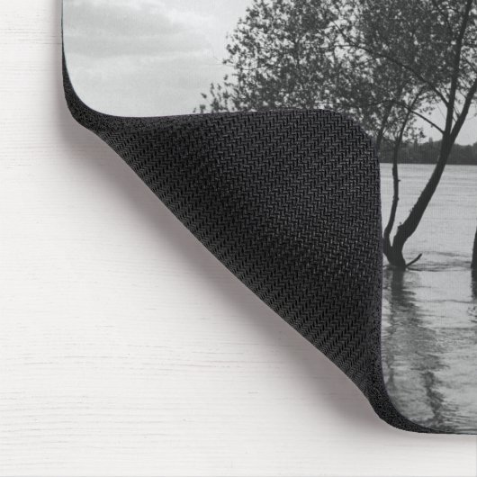 湖の木 マウスパッド (コーナー)