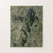 湖の朱色のジグソーパズル ジグソーパズル (縦)