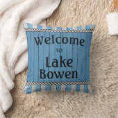 湖の枕をパーソナライズされた追加 クッション (ブランケット)