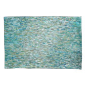 湖の枕箱の禅の沿岸寝室の雨滴 枕カバー (正面)