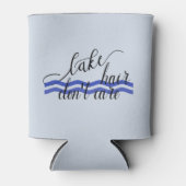 湖の毛は波気になし 缶クーラー (正面)