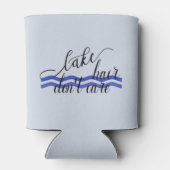 湖の毛は波気になし 缶クーラー (裏面)