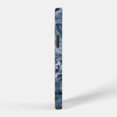 湖の水しぶき iPhoneケース (右側面)