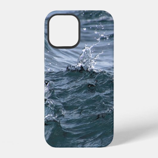湖の水しぶき iPhoneケース (裏面)