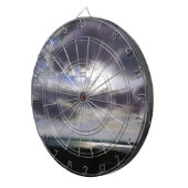 湖の水の色の上に夕日の絵を描夕日 ダーツボード (正面右)