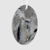 湖の氷、素晴らし州統一された。 オーナメント (正面)