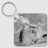 湖の氷、素晴らし州統一された。 キーホルダー (正面)