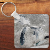 湖の氷、素晴らし州統一された。 キーホルダー (正面)