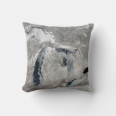 湖の氷、素晴らし州統一された。 クッション (正面)