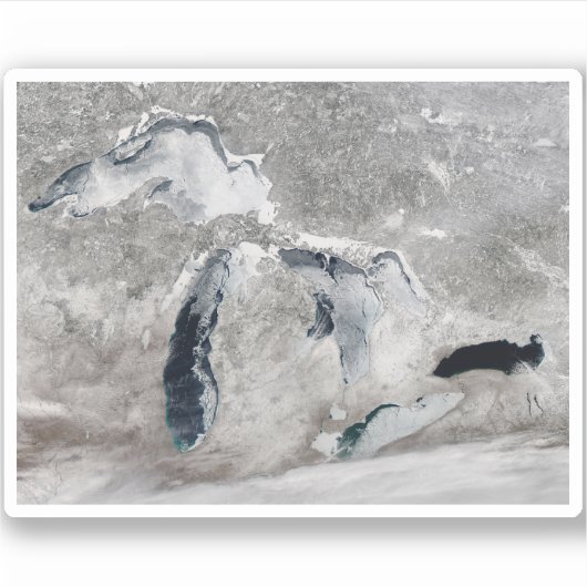 湖の氷、素晴らし州統一された。 シール (正面)