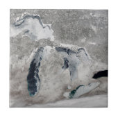 湖の氷、素晴らし州統一された。 タイル (正面)