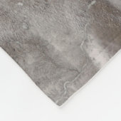 湖の氷、素晴らし州統一された。 フリースブランケット (角)