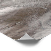 湖の氷、素晴らし州統一された。 ポスター (角)