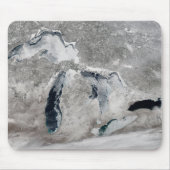 湖の氷、素晴らし州統一された。 マウスパッド (正面)