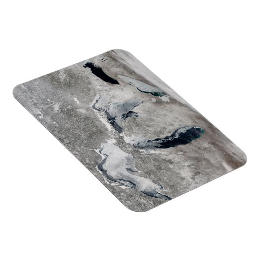 湖の氷、素晴らし州統一された。 マグネット (右側)