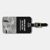 湖の氷、素晴らし州統一された。 ラゲッジタグ (正面横)