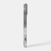 湖の氷、素晴らし州統一された。 iPhone 15ケース (右側面)