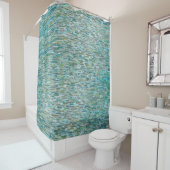 湖の沿岸シャワー・カーテンのBath Juulの雨 シャワーカーテン (インサイチュ)
