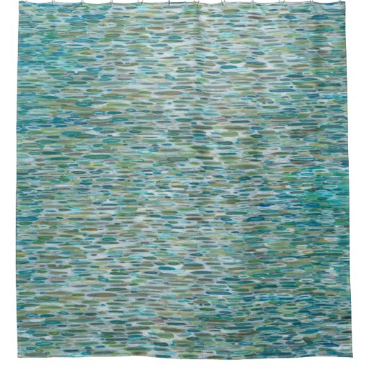 湖の沿岸シャワー・カーテンのBath Juulの雨 シャワーカーテン (正面)