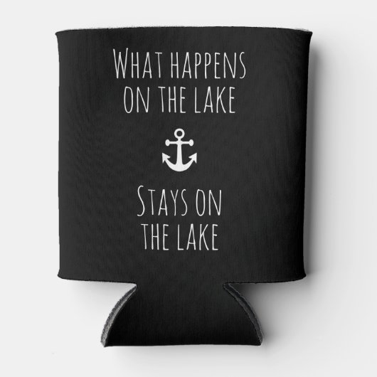 湖の滞在で起こるおもしろいこと 缶クーラー (正面)