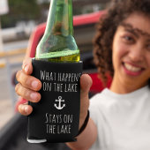 湖の滞在で起こるおもしろいこと 缶クーラー