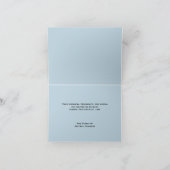 湖の漁師さん、悔やみや弔慰ありがとう サンキューカード (内部)