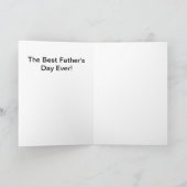 湖の父および息子の歩く カード (内部)