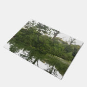 湖の玄関マットの反射 ドアマット (アングル)