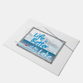 湖の生きている玄関マット ドアマット (アングル)