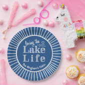 湖の生活を愛する ペーパープレート (パーティー)