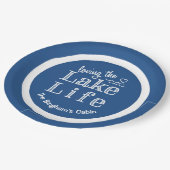 湖の生活を愛する ペーパープレート (アングル)