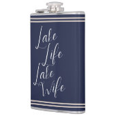 湖の生活 航海士の花嫁お別れパーティーの妻 フラスク (左)