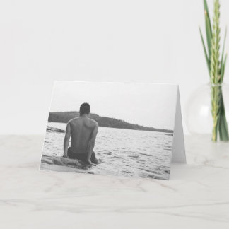 湖の男の子 カード