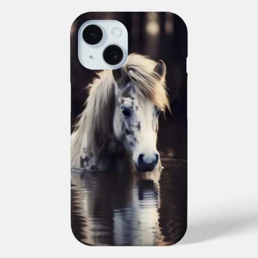 湖の白馬 Case-Mate iPhoneケース (裏面)