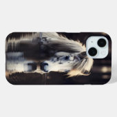 湖の白馬 Case-Mate iPhoneケース (裏面 (横))