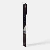 湖の白馬 iPhone 15ケース (右側面)