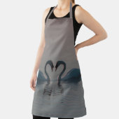 湖の白鳥 エプロン (インサイチュ)