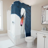 湖の白鳥 シャワーカーテン (インサイチュ)