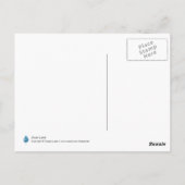 『湖の白鳥』ポストカード ポストカード (裏面)