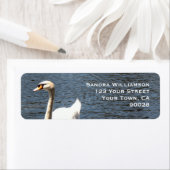 湖の白鳥 ラベル (インサイチュ)