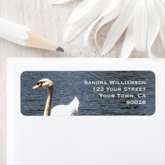 湖の白鳥 ラベル (インサイチュ)