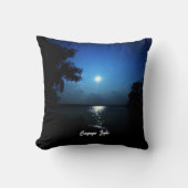湖の真夜中 クッション (正面)