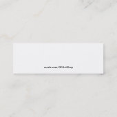 湖の眺め山のしおり スキニー名刺 (裏面)