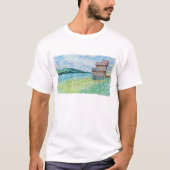 湖の睡蓮 Tシャツ (正面)