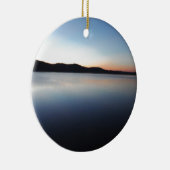 湖の矢印の日没 セラミックオーナメント (右)