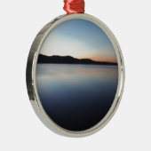 湖の矢印の日没 メタルオーナメント (右)